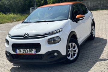Citroen C3 * 1.2 benzyna * 2018 * Bezwypadkowy * Klima * 87tys.km *